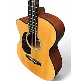 Used Martin 000 Junior Left Handed Natural Acoustic Electric Guitar
