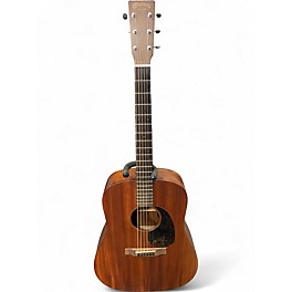 Used Martin D-15ME Mahogany Acoustic Electric Guitar