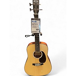 Used Martin D JR BASS Natural Acoustic Bass Guitar
