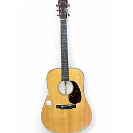 Used Martin D18 Natural Acoustic Guitar