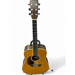 Used Martin D35 Left Handed Natural Acoustic Guitar