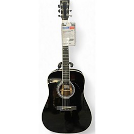 Used Martin D35JC Johnny Cash Black Acoustic Guitar