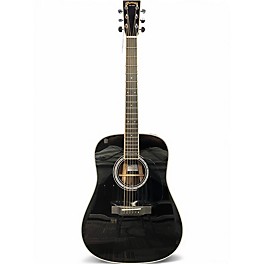 Used Martin D35JC Johnny Cash Black Acoustic Guitar