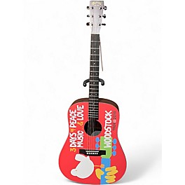 Used Martin DX Woodstock 50th Anniversary Acoustic Electric Guitar
