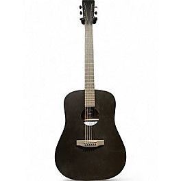 Used Martin X Series Dreadnought Blackout Edition Matte Black Acoustic Electric Guitar