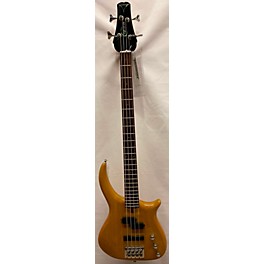 Used Used Masters 4 String Natural Glossy Electric Bass Guitar