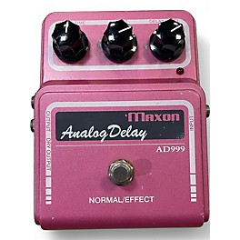 Used Maxon AD999 Vintage Series Analog Delay Effect Pedal