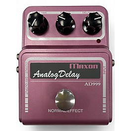 Used Maxon AD999 Vintage Series Analog Delay Effect Pedal