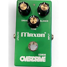 Used Maxon OD808 Overdrive Effect Pedal