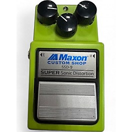 Used Maxon custom Shop SSD-9 SUPER sonic Distortion Effect Pedal
