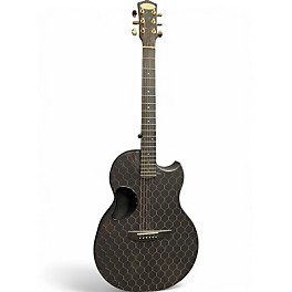 Used McPherson SABLE HONEYCOMB CARBON FIBER WEAVE HONEYCOMB Acoustic Electric Guitar
