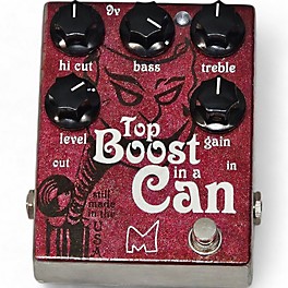 Used Menatone Top Boost in a can mkIII Effect Pedal