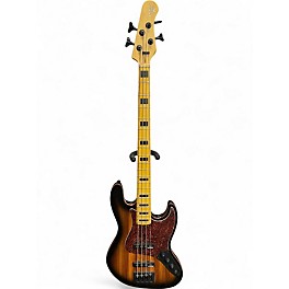 Used Michael Kelly Element 4 Zebra Burst Electric Bass Guitar