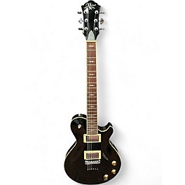 Used Michael Kelly Patriot Decreee Black and Gold Solid Body Electric Guitar