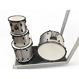 Used Miscellaneous 4 Piece 4 Piece Shell Pack Silver Drum Kit