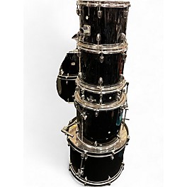 Used Miscellaneous 5 Piece Unamed Black Drum Kit