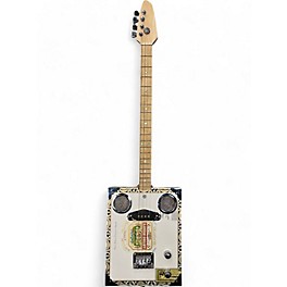 Used Miscellaneous Cigar Box Guitar White Cigar Box Instruments