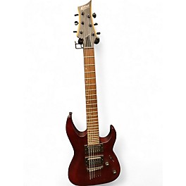 Used Mitchell MM100 Mini Cherry Solid Body Electric Guitar