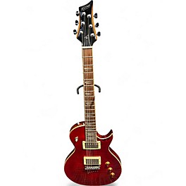 Used Mitchell MS450 Red Solid Body Electric Guitar