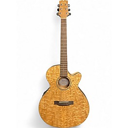 Used Mitchell MX400 Natural Acoustic Electric Guitar