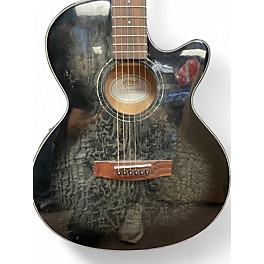 Used Mitchell MX430QAB BLACK BURST Acoustic Electric Guitar