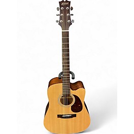 Used Mitchell T311CE Natural Acoustic Electric Guitar