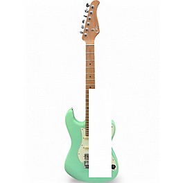 Used Mooer GTRS S801 Intelligent Guitar Green Solid Body Electric Guitar