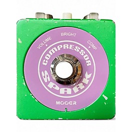 Used Mooer Spark Compressor Effect Pedal