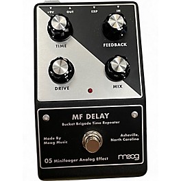 Used Moog Minifooger MF Delay Effect Pedal