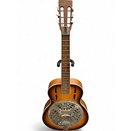 Used Morgan Monroe MSQTS Sunburst Resonator Guitar
