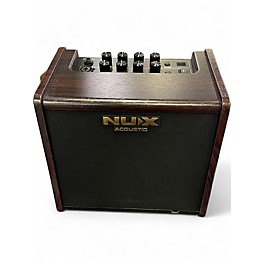 Used NUX Stageman AC 25 25W 2 Channel Modeling Rechargable Acoustic A Acoustic Guitar Combo Amp