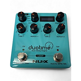 Used NUX duotime Effect Pedal