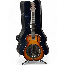 Used National Estralita DLX 2 Color Sunburst Resonator Guitar