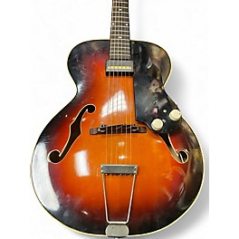 Used National New Yorker 2 Color Sunburst Hollow Body Electric Guitar