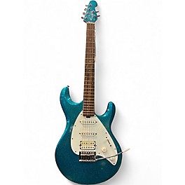 Used OLP MM4 OCEAN SPARKLE Solid Body Electric Guitar