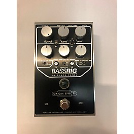 Used Used ORIGIN EFFECTS BASSRIG 64 BLACK PANEL Bass Effect Pedal