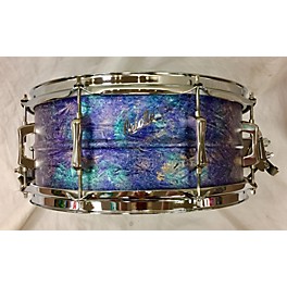 Used Used ORIOLLO 14X6 FERROMANG STEEL SNARE Drum DRAGONFLY