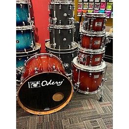 Used Used Odery Drums 5 piece Eydentity Series Nyatoh Black To Natural Burst Drum Kit