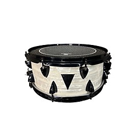 Used Orange County Drum & Percussion 13X6 Venice Series Snare White Drum