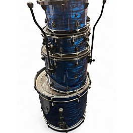Used Orange County Drum & Percussion 4 Piece Venice Series Blue Drum Kit