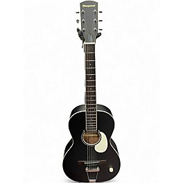 Used Orangewood Juniper Rubber Bridge Black Acoustic Electric Guitar