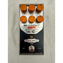 Used Used Origin Effects Rd Compact Hot Rod Effect Pedal