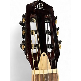 Used Ortega tour player rtpdlx-aca 2 Color Sunburst Classical Acoustic Electric Guitar