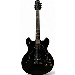 Used Oscar Schmidt OE30 Black Hollow Body Electric Guitar