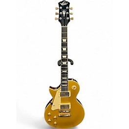 Used Oscar Schmidt Single Cut LH Gold Top Solid Body Electric Guitar