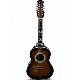 Used Ovation 1655 CUSTOM Balladeer 2 Tone Sunburst 12 String Acoustic Electric Guitar