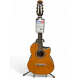 Used Ovation 1773AX Natural Classical Acoustic Electric Guitar