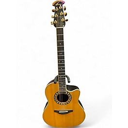 Used Ovation 1777 Legend Natural Acoustic Electric Guitar
