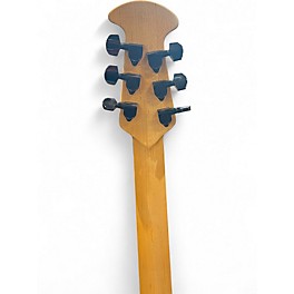Used Ovation 1778T Elite blue flames Acoustic Electric Guitar