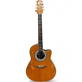 Used Ovation 1867 Legend Natural Acoustic Electric Guitar